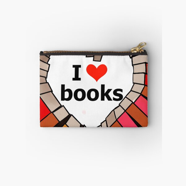 Item preview, Book obsessed, I love books so much drawing designed and sold by BeccaKenDesigns.