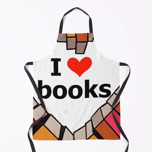 Item preview, Book obsessed, I love books so much drawing designed and sold by BeccaKenDesigns.