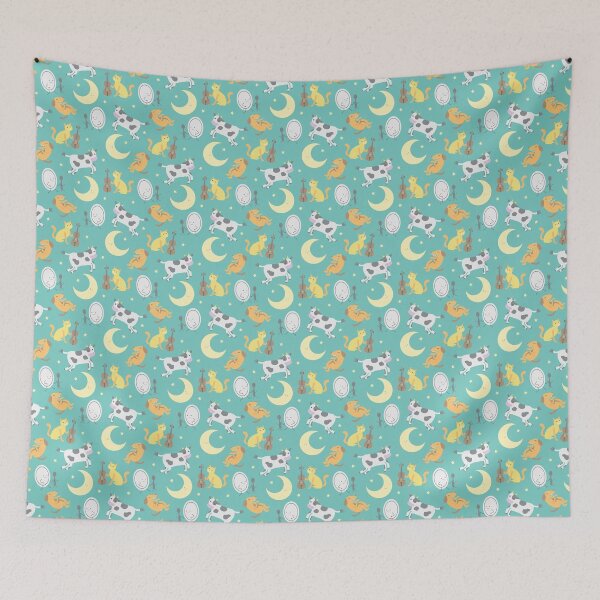 Item preview, Hey Diddle Diddle Pattern designed and sold by babybigfoot.