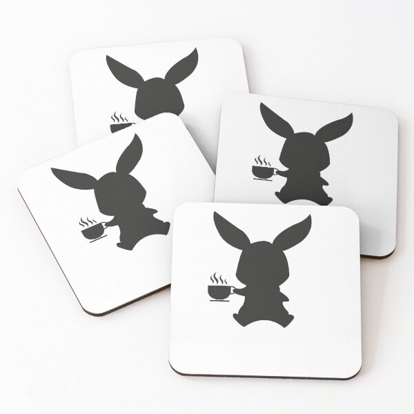 Item preview, Some Bunny Needs Coffee Funny sticker designed and sold by hichamchim.