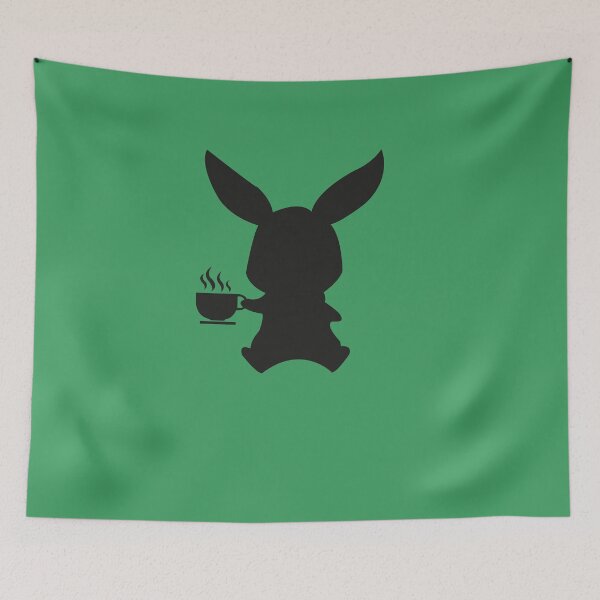 Item preview, Some Bunny Needs Coffee Funny sticker designed and sold by hichamchim.