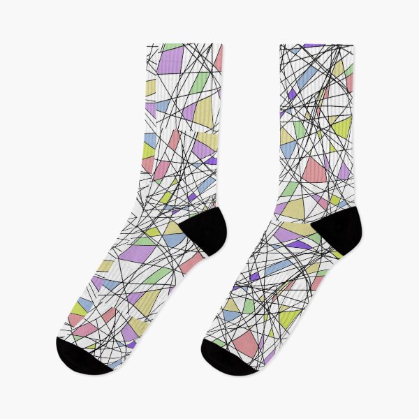 Item preview, Random Geometric Rainbow Shapes designed and sold by KahviCoffee.