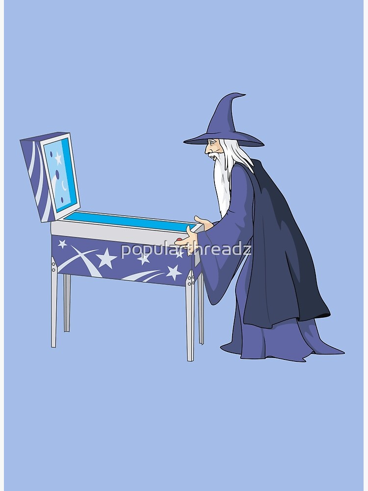 "Pinball Wizard" Art Print for Sale by popularthreadz Redbubble