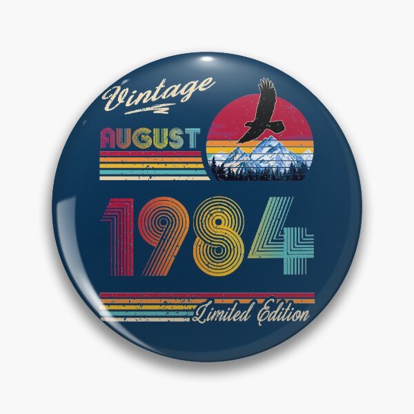 Item preview,  Vintage August 1984 Birthday designed and sold by GreenSplash.