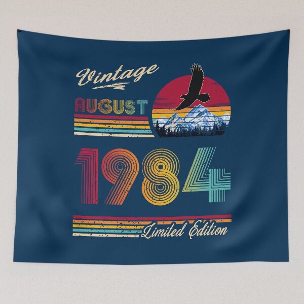 Item preview,  Vintage August 1984 Birthday designed and sold by GreenSplash.