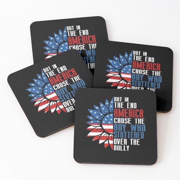 Item preview, In The End, America Chose the Boy who Stuttered Over Bully designed and sold by Imadovic.