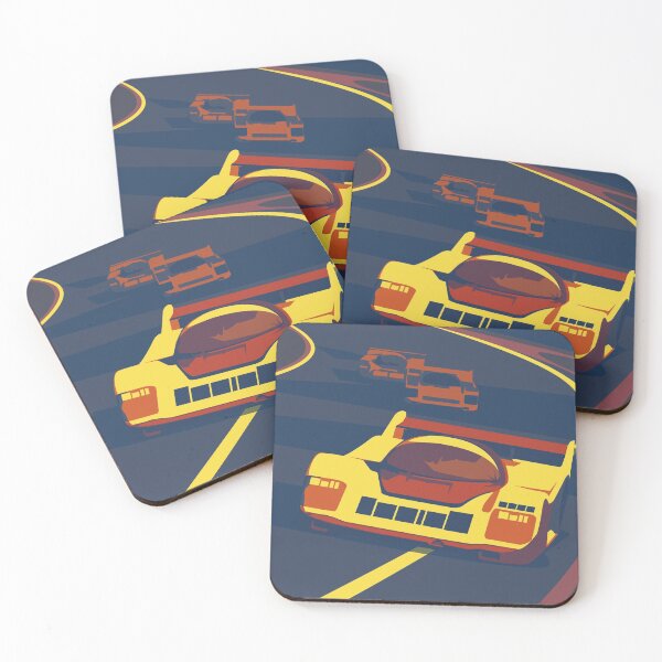 Item preview, 1985 Fictional Porsche 956 Poster designed and sold by Junkboots Design.