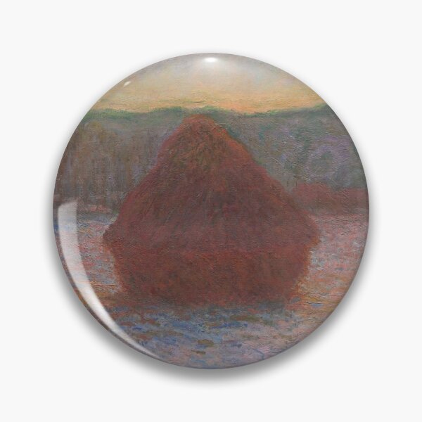 Item preview, Instant Monet - Haystacks Thaw Sunset 1890-1891 Monet designed and sold by molamode.