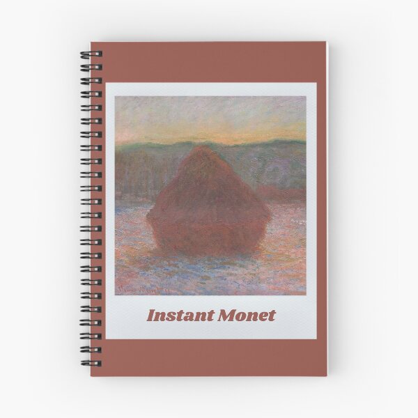 Item preview, Instant Monet - Haystacks Thaw Sunset 1890-1891 Monet designed and sold by molamode.