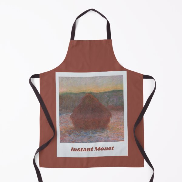 Item preview, Instant Monet - Haystacks Thaw Sunset 1890-1891 Monet designed and sold by molamode.