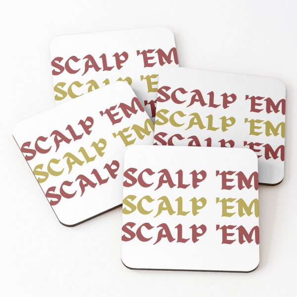 Item preview, Scalp 'em bold designed and sold by Ansley Glover.