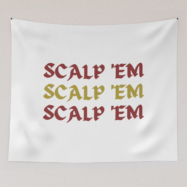 Item preview, Scalp 'em bold designed and sold by Ansley Glover.