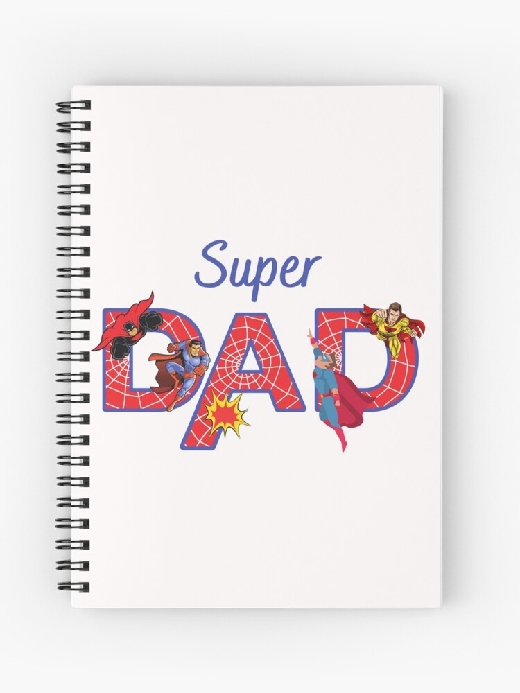 Super dad, Happy Fathers Day, Feliz dia del padre, Birthday gift for dad, 