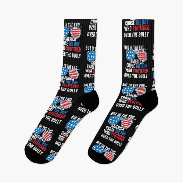 Item preview, In The End, America Chose the Boy who Stuttered Over Bully designed and sold by Imadovic.