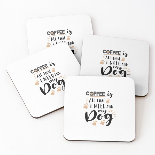 Item preview, Coffee Is All That I Need And My Dog designed and sold by chulitad.