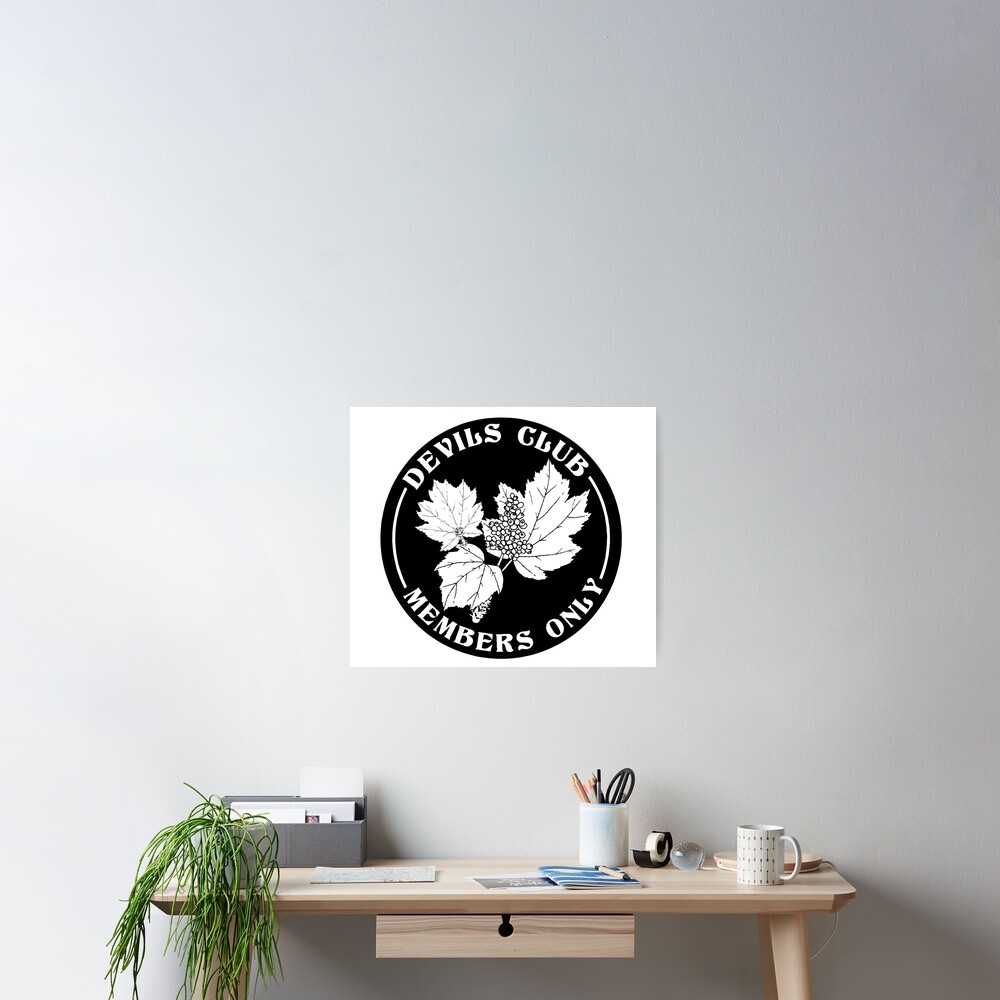devils club, members only Poster