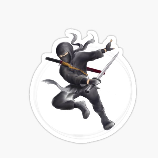Here comes ninja 2 Sticker