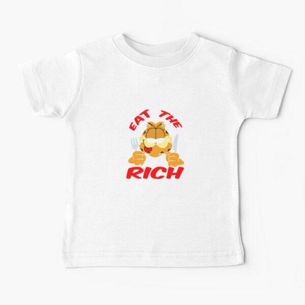 Eat The Rich Garfield Baby T-Shirt