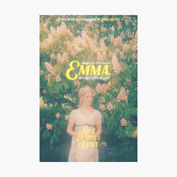 "EMMA" - AUTUMN DE WILDE | V3 Photographic Print
