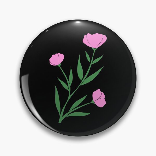 Item preview, Colored Floral Design on Black  designed and sold by CaptinAubs.
