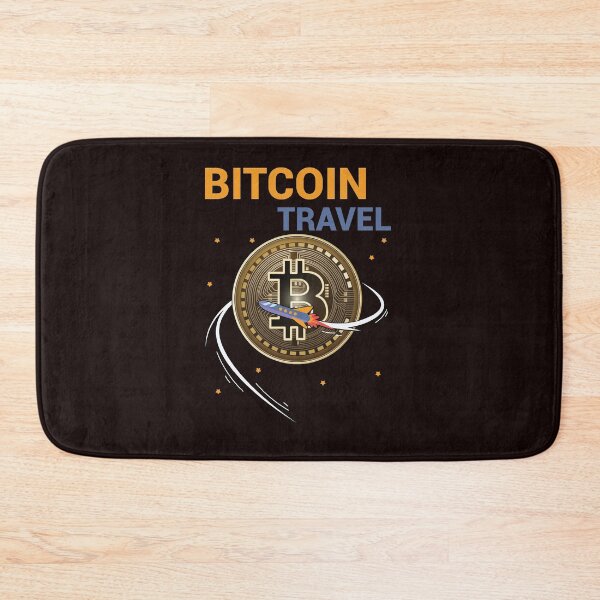 Item preview, BITCOIN TRAVEL designed and sold by IWEARUWEAR.