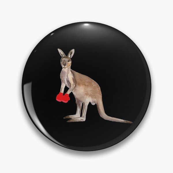 Item preview, Kangaroo With Boxing Gloves designed and sold by franktact.