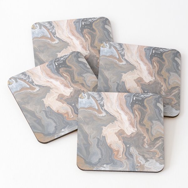 Item preview, Nude/ Earth Tones Acrylic Pour designed and sold by PaintsbyTon.