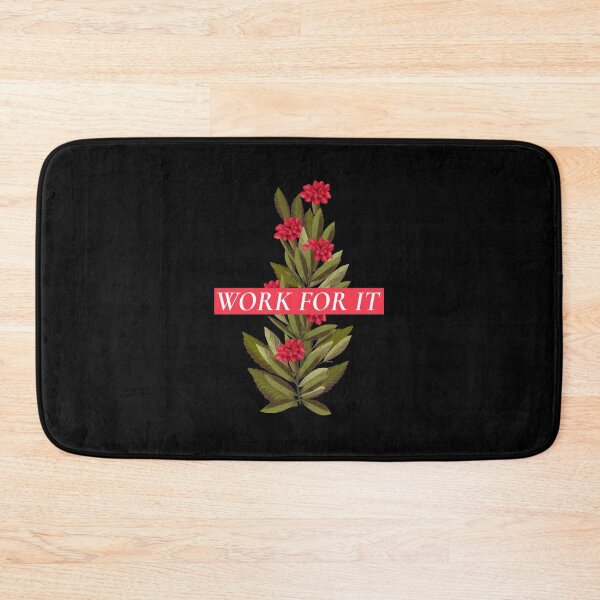 Item preview, Work For It Floral designed and sold by Wachi-A.