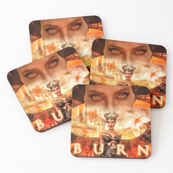 Item preview, Maleficent Burn Fire Art designed and sold by Kristin Harris Productions: Fanart Designs.