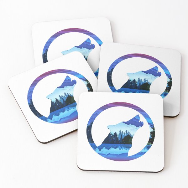 Item preview, Howling Wolf Double Exposure designed and sold by Heathermarie321.
