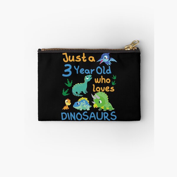 Item preview, Just a 3 Year Old Who Loves Dinosaurs designed and sold by Adonalyn.