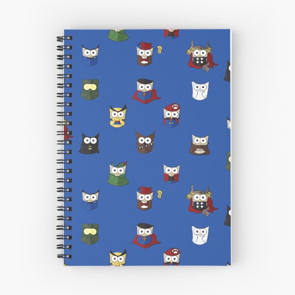 Item preview, Nerd Boy (Owls) - Blue designed and sold by Danielle Keltner.