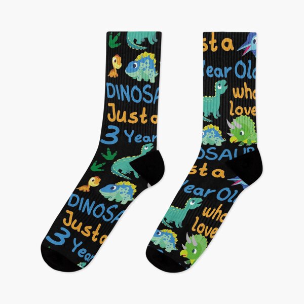 Item preview, Just a 3 Year Old Who Loves Dinosaurs designed and sold by Adonalyn.