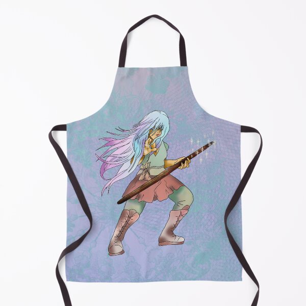 Item preview, Druid girl with a wood staff designed and sold by CuisineCat.