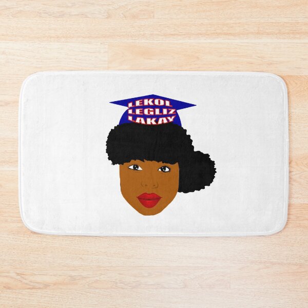 Item preview, Lekol Legliz Lakay Afro Woman Graduation Haitian designed and sold by gigipl7.