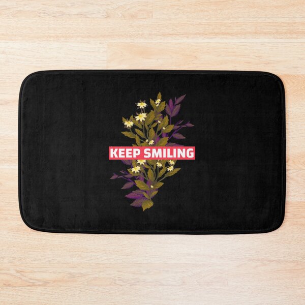 Item preview, Keep Smiling Floral designed and sold by Wachi-A.