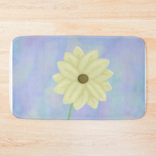 Item preview, Yellow Flower with Watercolor Background designed and sold by Friend of Frogs.