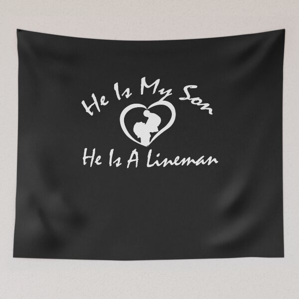 Item preview, He Is My Son, He Is A Lineman Essential T-shirt. designed and sold by hichamchim.