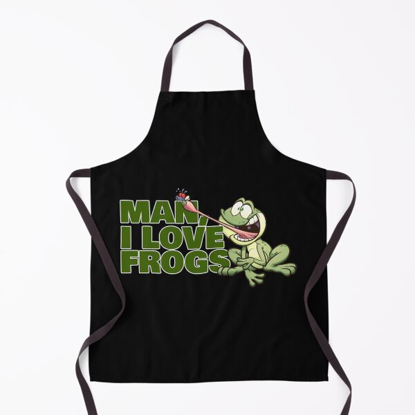 Item preview, MAn I Love Frogs - Frog Catching Flies designed and sold by crazycollective.