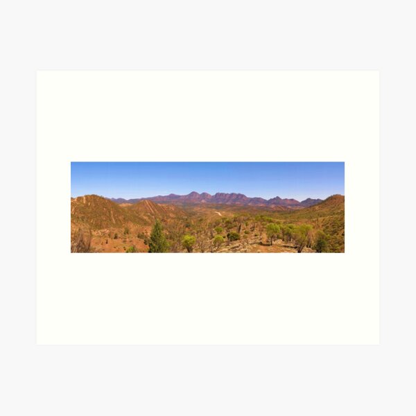 Item preview, St Mary' Peak and Mt Sawtooth - Wilpena Pound designed and sold by Paul Gilbert.