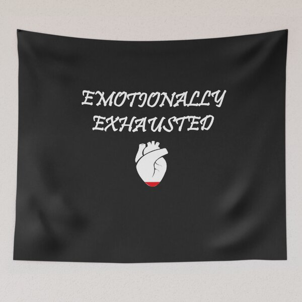 Item preview,  Emotionally Exhausted Heart Essential T-shirt. designed and sold by hichamchim.