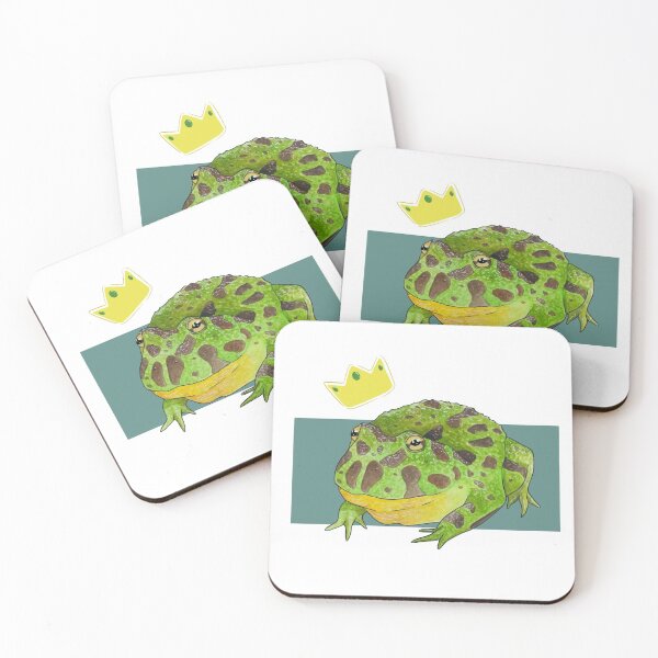 Item preview, Pacman frog king designed and sold by Spiritualsketches .
