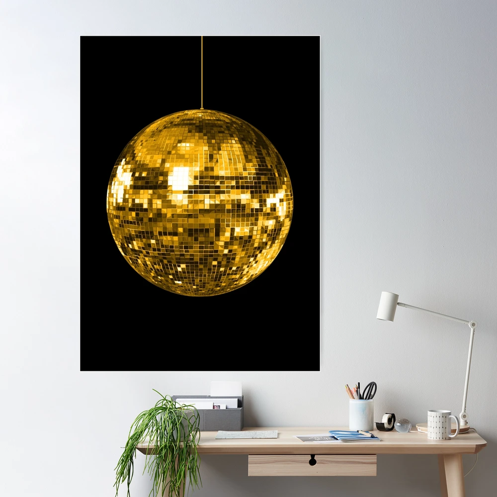 70s Gold Discoball Vibes - NeatoShop