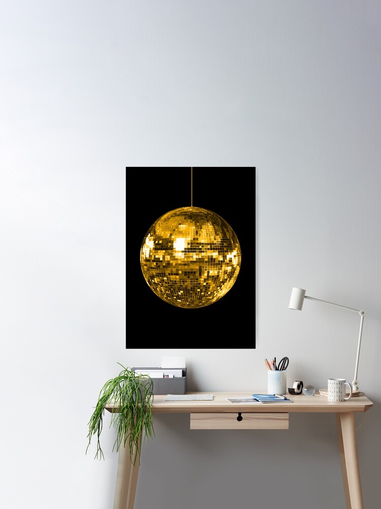 70s Gold Discoball Vibes - NeatoShop