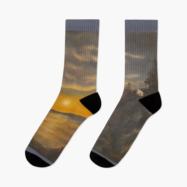 Item preview, New England Lighthouse at Sunset designed and sold by CheranY.