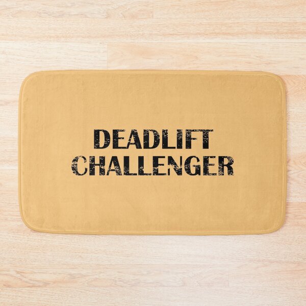 Item preview, Deadlift Challenger White designed and sold by J. Vilallonga.