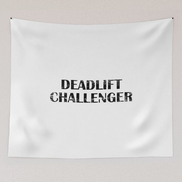 Item preview, Deadlift Challenger White designed and sold by J. Vilallonga.