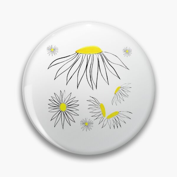 Item preview, Daisy Heads Hand Drawn designed and sold by H3designs.