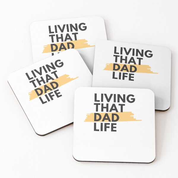 Item preview, Living That Dad Life designed and sold by PRNTDADZ.