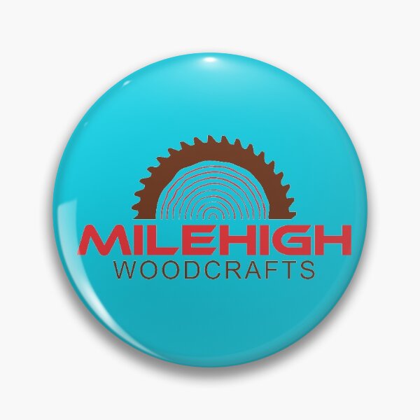 Item preview, MileHigh Woodcrafts logo designed and sold by Goodvibesvan.